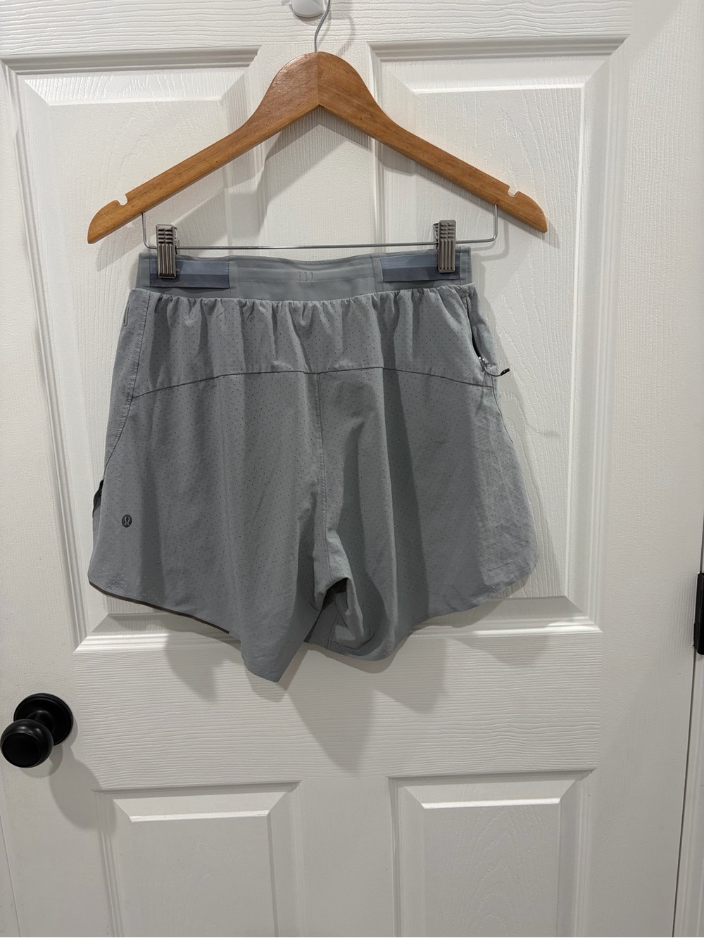 lululemon athletica Light Gray Athletic Shorts